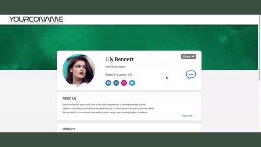 AgentHome with Products
